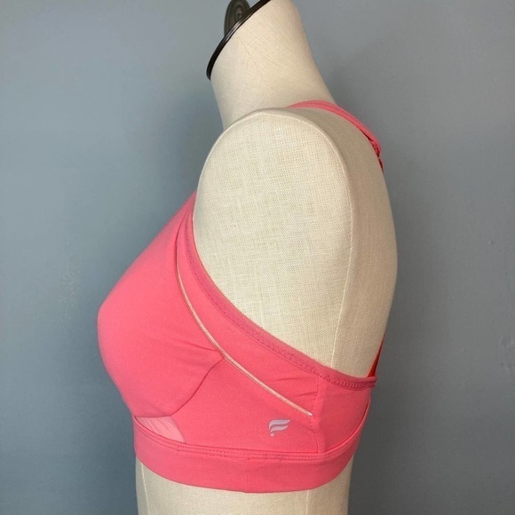 FABLETICS Belle High Impact Sports Bra in Sunset Bonfire Women's Size S Strappy - Picture 8 of 12